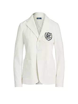 POLO RALPH LAUREN | Blazer
Marke: POLO RALPH LAUREN
Farbe: weiss
Kategorien: Moda, Donna

Lunghezza manica: Manica lunga
Materiale: Cotone
Forma del colletto: Rever
Motivo: Tinta unita
Vestibilità (capispalla): Regular
Stile: Casual
Dettagli: Tasche a filetto, Logo | 